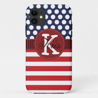 Patriotic American iPhone Case Personalised