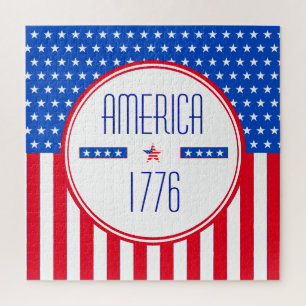 Patriotic American    Jigsaw Puzzle