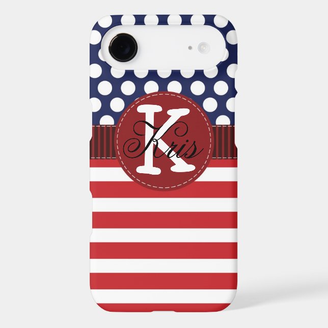 Patriotic American Personalised Case-Mate Samsung Galaxy Case (Back)