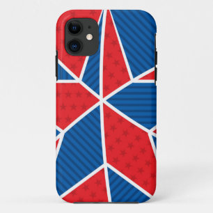 Patriotic American star iPhone 11 Case