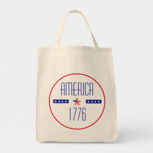 Patriotic American   Tote Bag
