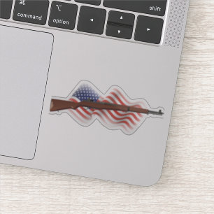 Patriotic American WW2 Rifle M1 Garand