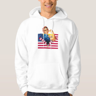 Patriotic AND Feminist Hoodie