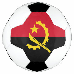Patriotic Angolan Flag Football