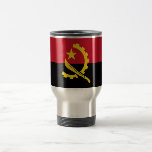 Patriotic Angolan Flag Travel Mug