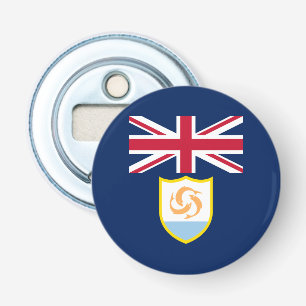 Patriotic Anguilla Flag Bottle Opener