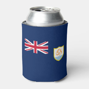 Patriotic Anguilla Flag Can Cooler
