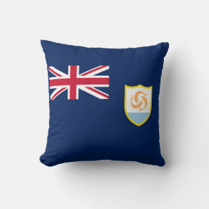 Patriotic Anguilla Flag Cushion