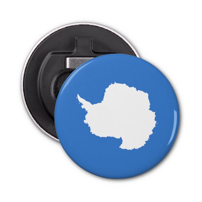 Patriotic Antarctica Flag Bottle Opener (Front)