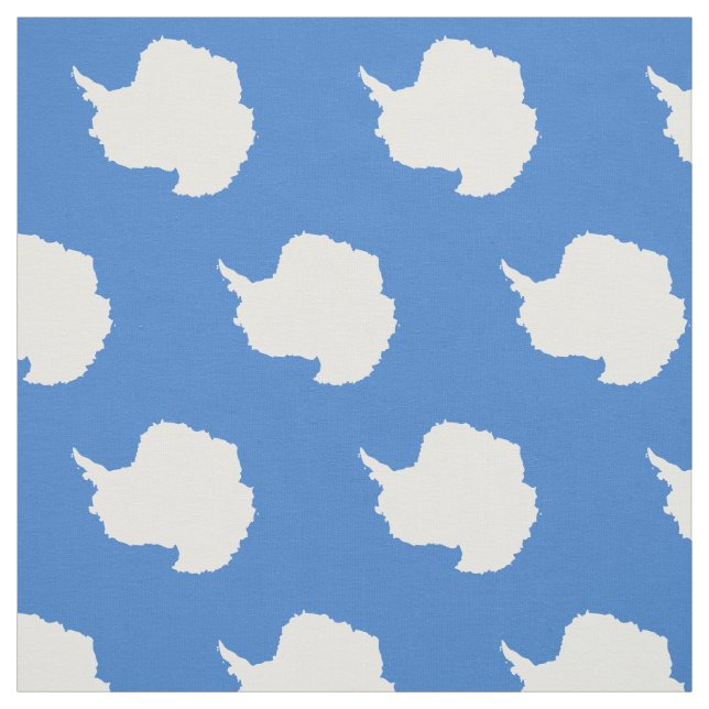 Patriotic Antarctica Flag Fabric (Swatch)