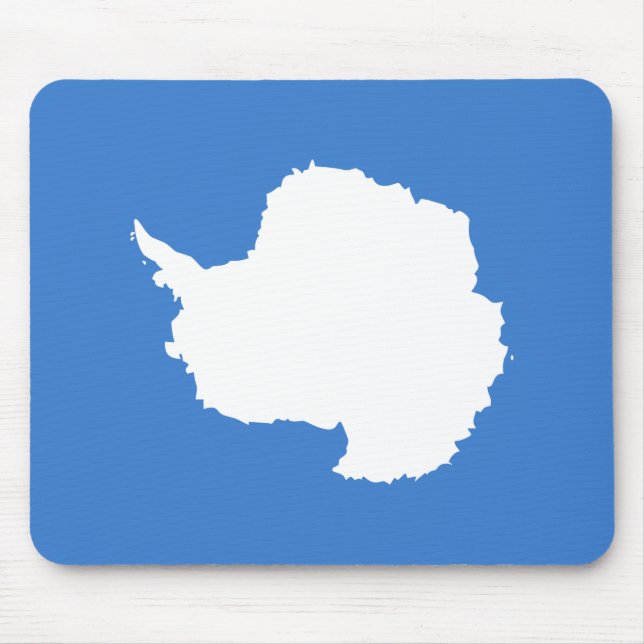 Patriotic Antarctica Flag Mouse Mat (Front)