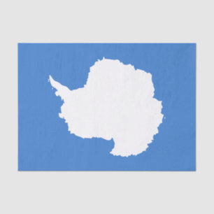 Patriotic Antarctica Flag Tissue Paper