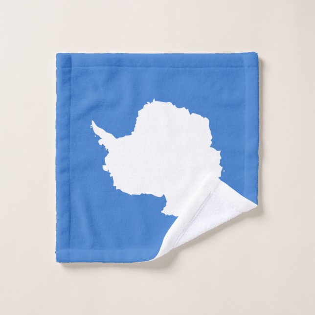 Patriotic Antarctica Flag Wash Cloth (Wash Cloth)