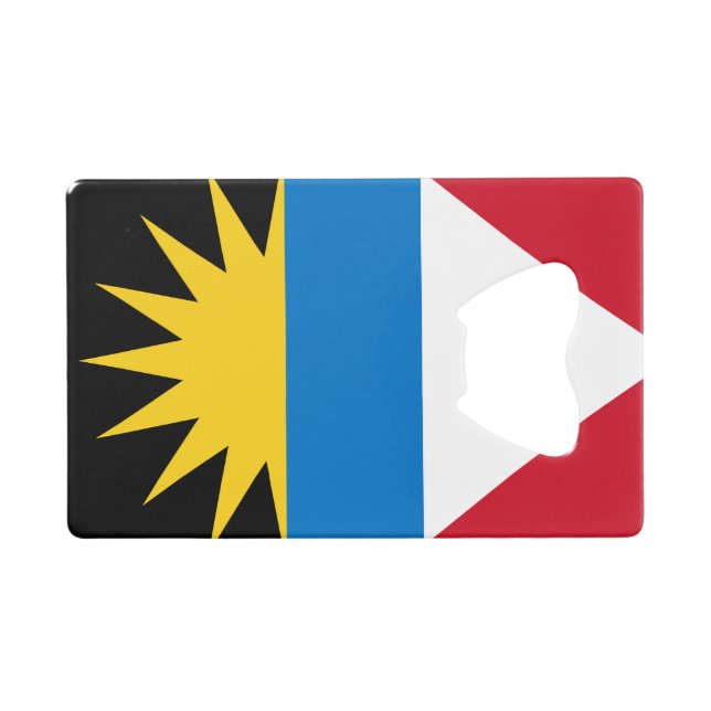 Patriotic Antigua and Barbuda Flag (Front (Horizontal))