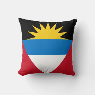Patriotic Antigua and Barbuda Flag Cushion