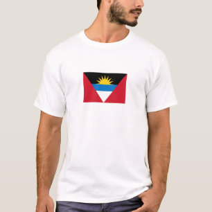 Patriotic Antigua and Barbuda Flag T-Shirt