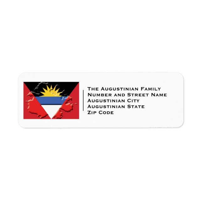 Patriotic | ANTIGUA BARBUDA Flag (Front)