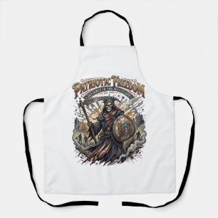 Patriotic Apocalyptic Liberty Reaper Zombie Apocal Apron