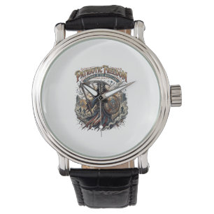 Patriotic Apocalyptic Liberty Reaper Zombie Apocal Watch