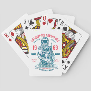 Patriotic Apollo 11 Mission Playing Cards