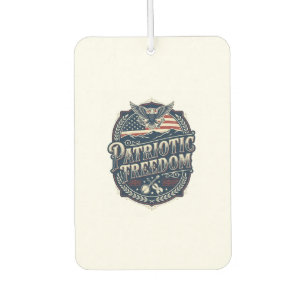 Patriotic Appalachian Heritage Vector Graphic Tee Car Air Freshener