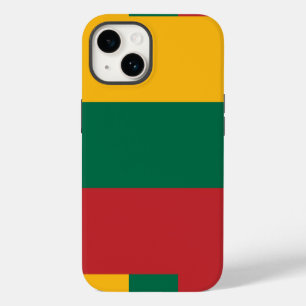 Patriotic Apple 14 Case-Mate, Lithuania flag iPhone 14 Case