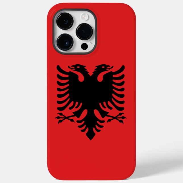 Patriotic Apple Case-Mate, Albania flag Case-Mate  Case-Mate iPhone Case (Back)