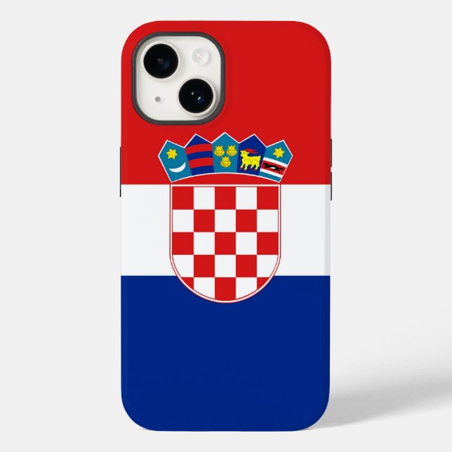 Patriotic Apple Case-Mate, Croatia Flag Case-Mate  Case-Mate iPhone Case (Back)