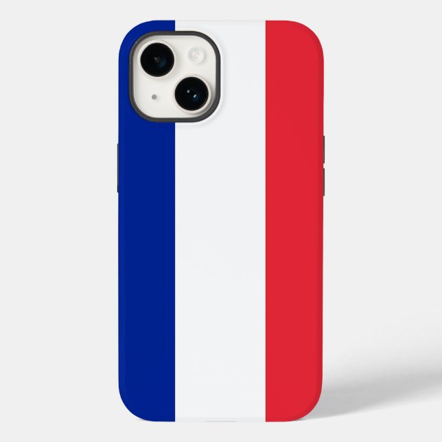 Patriotic Apple Case-Mate, France Case-Mate iPhone Case-Mate iPhone Case (Back)