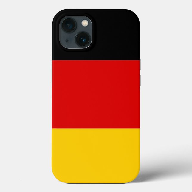 Patriotic Apple Case-Mate, Germany Flag Case-Mate iPhone Case (Back)