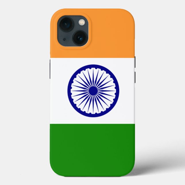 Patriotic Apple Case-Mate, India flag Case-Mate iPhone Case (Back)