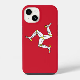 Patriotic Apple Case-Mate, Isle of Man flag Case-M iPhone 14 Case