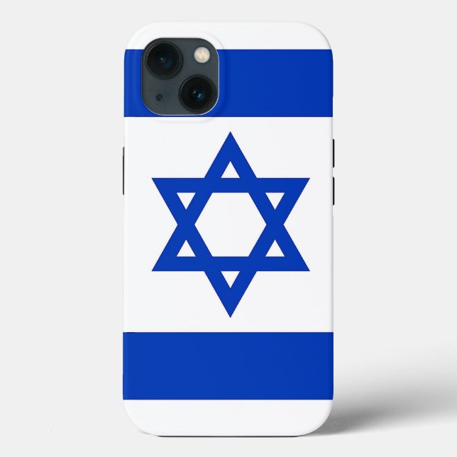 Patriotic Apple Case-Mate, Israel flag Case-Mate iPhone Case (Back)