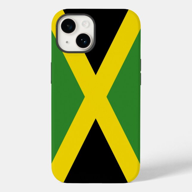 Patriotic Apple Case-Mate, Jamaica flag Case-Mate  Case-Mate iPhone Case (Back)