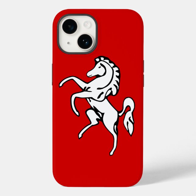 Patriotic Apple Case-Mate, Kent County flag Case-Mate iPhone Case (Back)