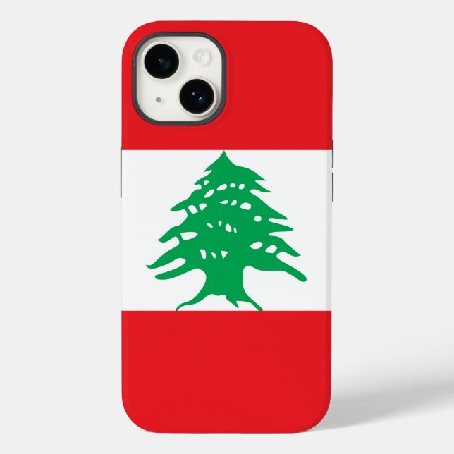 Patriotic Apple Case-Mate, Lebanon flag Case-Mate  Case-Mate iPhone Case (Back)