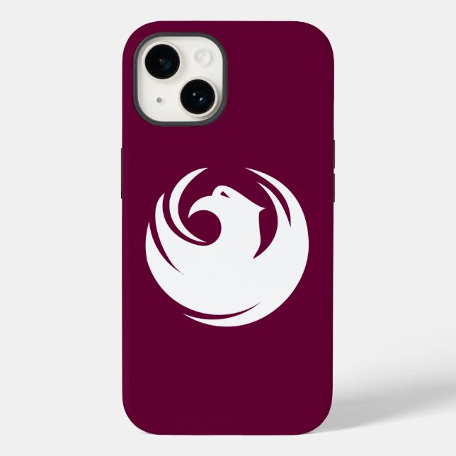 Patriotic Apple Case-Mate, Phoenix City flag Case-Mate iPhone Case (Back)