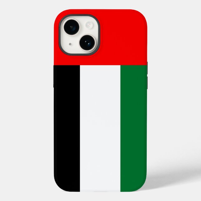 Patriotic Apple Case-Mate, UAE flag Case-Mate iPho iPhone Case (Back)