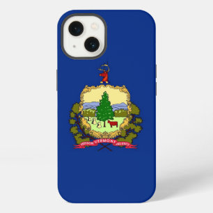 Patriotic Apple Case-Mate, Vermont flag iPhone 13 Case