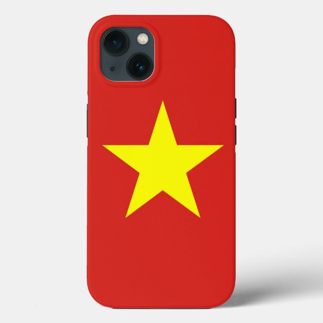 Patriotic Apple Case-Mate, Vietnam flag Case-Mate iPhone Case (Back)