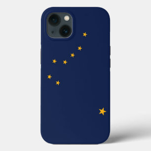 Patriotic Apple iPhone 13 Case-Mate, Alaska flag iPhone 13 Case