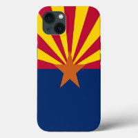 Patriotic Apple iPhone 13 Case-Mate, Arizona flag