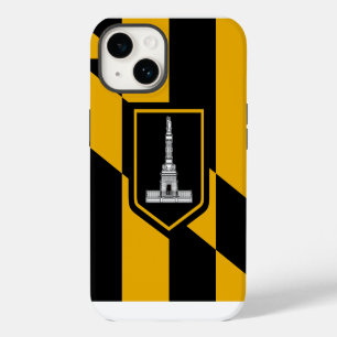 Patriotic Apple iPhone 14 case, Baltimore flag Case