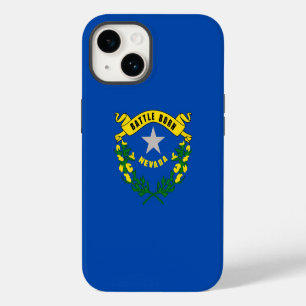 Patriotic Apple iPhone 14 Case-Mate, Nevada Flag Case