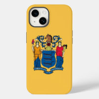 Patriotic Apple iPhone 14 Case-Mate, New Jersey
