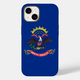 Patriotic Apple iPhone 14 Case-Mate, North Dakota Case-Mate iPhone 14 Case