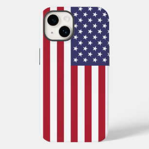 Patriotic Apple iPhone 14 Case-Mate with USA flag Case