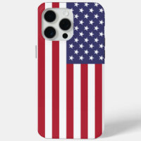 Patriotic Apple iPhone 15 Pro Max Case, USA flag