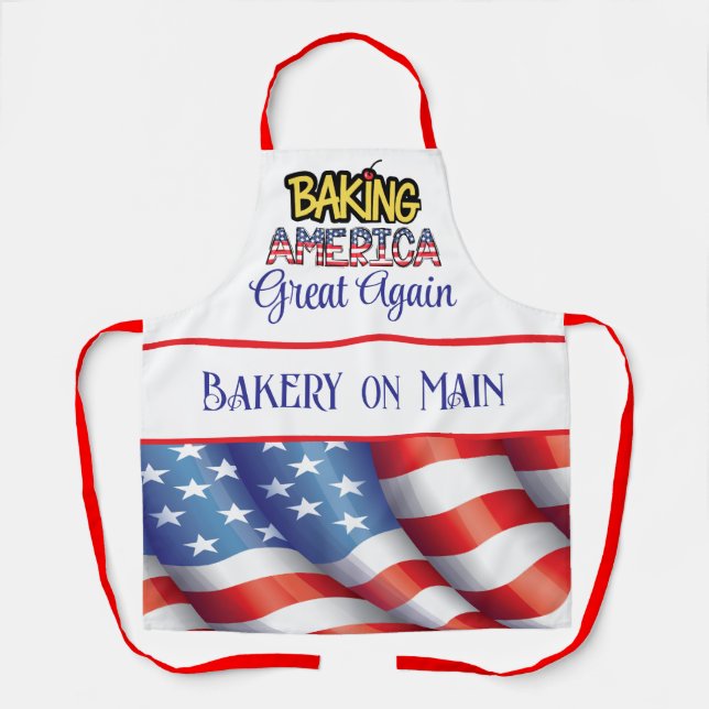 Patriotic  apron (Front)
