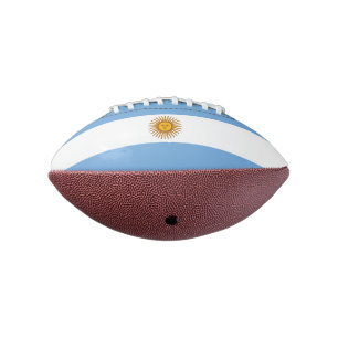 Patriotic Argentinian Flag American Football
